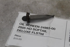 OIL SCREEN 24983-00 2005 HD SOFTAIL DELUXE FLSTNI