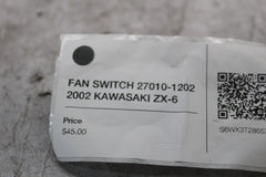 FAN SWITCH 27010-1202 2002 KAWASAKI ZX-6