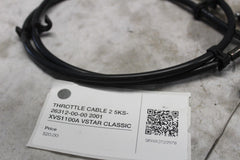 THROTTLE CABLE 2 5KS-26312-00-00 2001 XVS1100A VSTAR CLASSIC