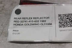 REAR REFLEX REFLECTOR RED 33741-415-602 1982 HONDA GOLDWING GL1100A