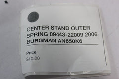 CENTER STAND OUTER SPRING 09443-22009 2006 BURGMAN AN650K6