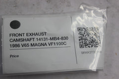 FRONT EXHAUST CAMSHAFT 14131-MB4-830 1986 V65 MAGNA VF1100C