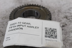 35801-10 GEAR, FIFTH INPUT HARLEY DAVIDSON