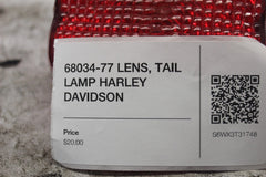 68034-77 LENS, TAIL LAMP HARLEY DAVIDSON