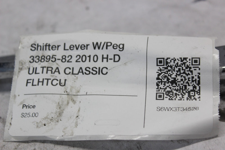 Shifter Lever W/Peg 33895-82 2010 H-D ULTRA CLASSIC FLHTCU