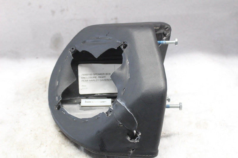 76000160 SPEAKER BOX ENCLOSURE, RIGHT REAR HARLEY DAVIDSON