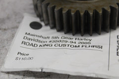 Mainshaft 5th Gear Harley Davidson #35029-94 2005 ROAD KING CUSTOM FLHRSI