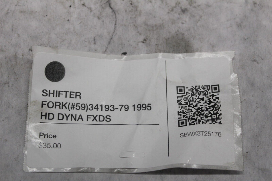 SHIFTER FORK (#59) 34193-79 1995 HD DYNA FXDS
