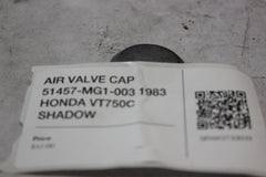 AIR VALVE CAP 51457-MG1-003 1983 HONDA VT750C SHADOW