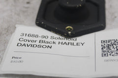 31688-90 Solenoid Cover Black HARLEY DAVIDSON