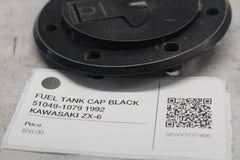 FUEL TANK CAP BLACK 51049-1079 1992 KAWASAKI ZX-6