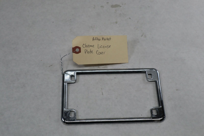 Chrome License Plate Frame Harley Davidson Models