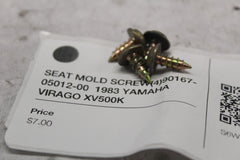 SEAT MOLD SCREW (4) 90167-05012-00  1983 YAMAHA VIRAGO XV500K