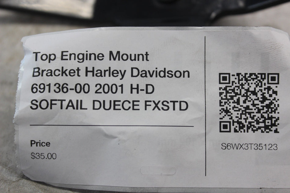 Top Engine Mount Bracket Harley Davidson 69136-00 2001 H-D SOFTAIL DUECE FXSTD