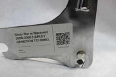 Sissy Bar w/Backrest 2000-2008 HARLEY DAVIDSON TOURING