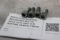 INDUCTION MODULE MOUNTING BOLTS 4PCS 3275 2001 H-D SOFTAIL DUECE FXSTD