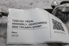 T2081661 PEDAL ASSEMBLY, GEARCHANGE 2005 TRIUMPH SPRINT