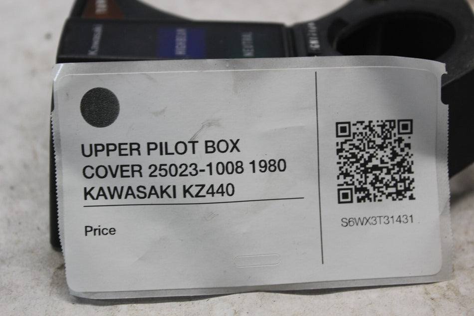 UPPER PILOT BOX COVER 25023-1008 1980 KAWASAKI KZ440