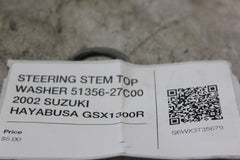 STEERING STEM TOP WASHER 51356-27C00 2002 SUZUKI HAYABUSA GSX1300R
