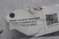 REAR CALIPER BRACKET BLACK 41300049 2016 SPORTSTER XL1200X