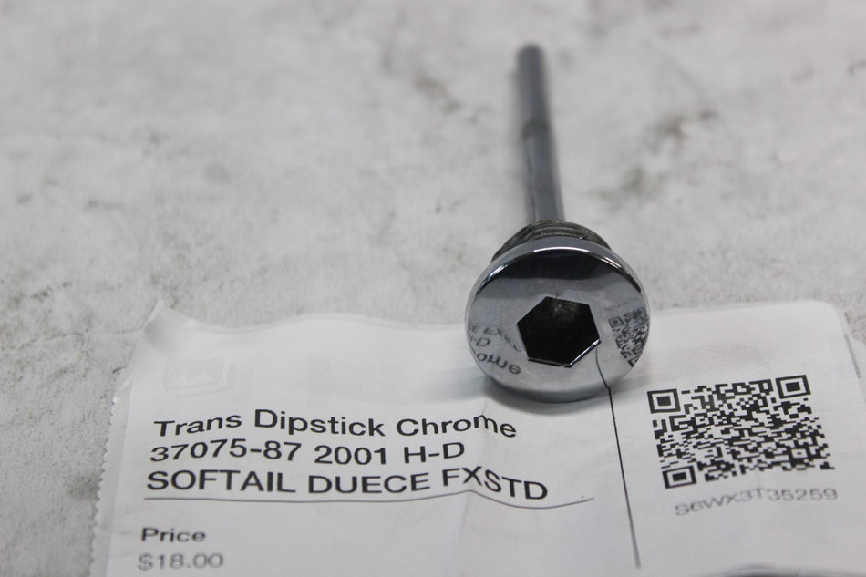 Trans Dipstick Chrome 37075-87 2001 H-D SOFTAIL DUECE FXSTD