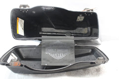 COMPLETE SADDLEBAG LEFT BLACK 90753-93 90757-93 2008 H-D ELECTRAGLIDE FLHT