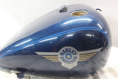 62178-00ZX FUEL TANK (SINISTER BLUE PEARL W/ BLUE STRIPE) HARLEY DAVIDSON