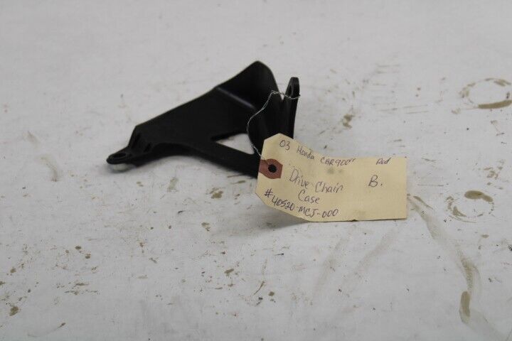 OEM Honda Motorcycle Drive Chain Case B 2003 CBR900RR Black Red 40520-MCJ-000