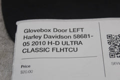 Glovebox Door LEFT Harley Davidson 58681-05 2010 H-D ULTRA CLASSIC FLHTCU