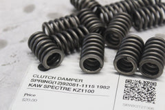 CLUTCH DAMPER SPRING (12) 92081-1115 1982 KAW SPECTRE KZ1100