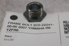 FRAME BOLT 2C0-22241-00-00 2007 YAMAHA R6 YZFR6