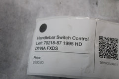 Handlebar Switch Control Left 70218-87 1995 HD DYNA FXDS