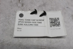 TOOL CASE CAP SCREW 2PCS 92009-1635 1999 KAW VULCAN 1500