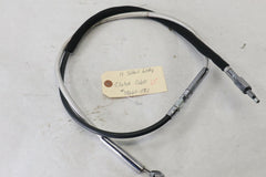 Chrome Braided Clutch Cable 63" 2011 Harley Davidson Fatboy