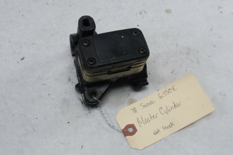 OEM Suzuki Motorcycle Front Brake Master Cylinder 1978 GS550