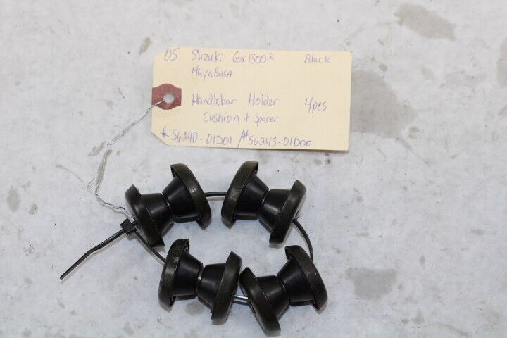 OEM Suzuki Motorcycle 2005 GSX1300R Hayabusa Handlebar Holder Spacers 56240-01D0