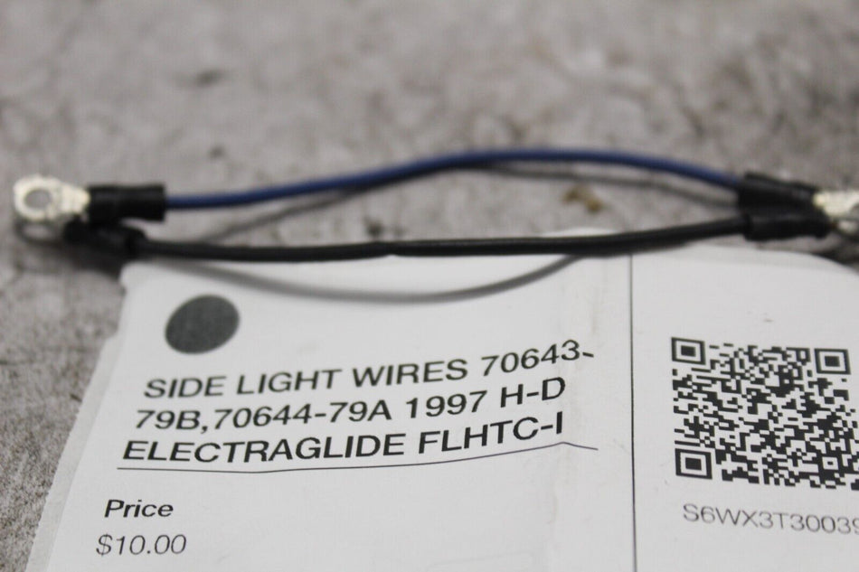 SIDE LIGHT WIRES 70643-79B,70644-79A 1997 H-D ELECTRAGLIDE FLHTC-I