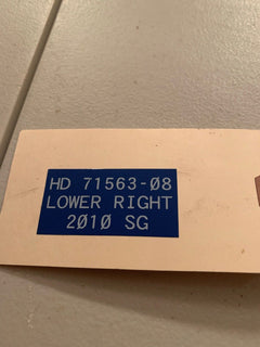 Harley Davidson 71563-08 Chrome Lower Left Switch Housing
