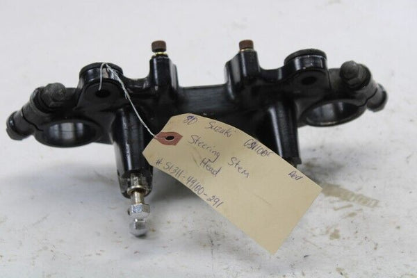 OEM Suzuki Motorcycle Steering Stem Head Triple Tree 1980 GS1100E Red