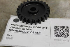 INTERMEDIATE GEAR 24T 420234655 2004 BOMBARDIER DS 650