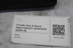 Throttle Grip & Sleeve Right HARLEY DAVIDSON 56304-08