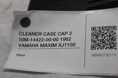 CLEANER CASE CAP 2 10M-14422-00-00 1982 YAMAHA MAXIM XJ1100