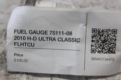 FUEL GAUGE 75111-08 2010 H-D ULTRA CLASSIC FLHTCU