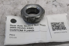 Rear Axle Slotted Nut 8020 2005 ROAD KING CUSTOM FLHRSI