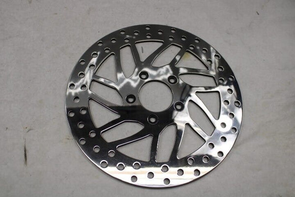 DNA Front Brake Rotor 11.5" Rise Chrome 2000-07 Harley Davidson Touring Models