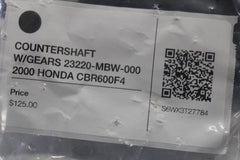 COUNTERSHAFT W/GEARS 23220-MBW-000  2000 HONDA CBR600F4