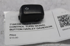 7168306 RIGHT HAND CONTROL TURN SIGNAL BUTTON HARLEY DAVIDSON