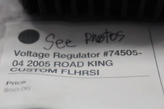 Voltage Regulator #74505-04 HARLEY DAVIDSON
