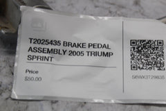 T2025435 BRAKE PEDAL ASSEMBLY 2005 TRIUMP SPRINT
