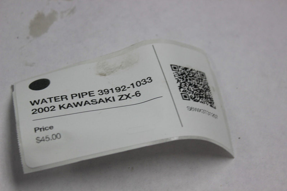 WATER PIPE 39192-1039 2002 KAWASAKI ZX-6